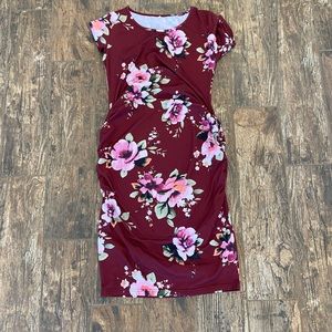 Maternity Floral Dress